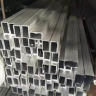 Extruded Seamless Aluminum Tubing 2024 5052 6061 6063 7075 Rectangle Pipe