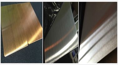 良い価格 黒いチタニウム316Lのステンレス鋼シート/316l SSシートNO.3の終わりの表面 オンライン