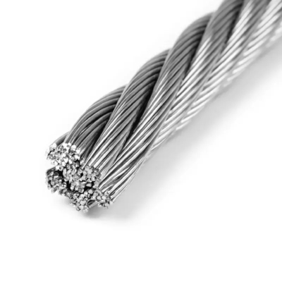 良い価格 AISI304ステンレス鋼 ワイヤー コイル ロープ7*37 15mmの冷たいヘッディング オンライン