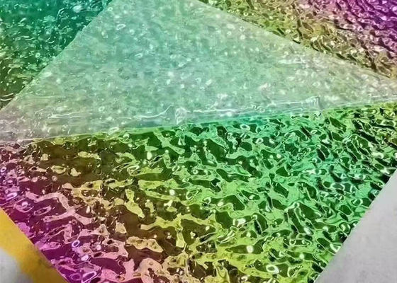 良い価格 天井の装飾のためのPVDミラー水さざ波のステンレス鋼 シート オンライン
